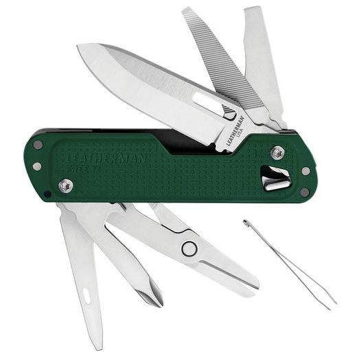 LEATHERMAN FREE T4 EVERGREEN 832875 - KLEŠTĚ A MULTITOOLY - OSTATNÍ