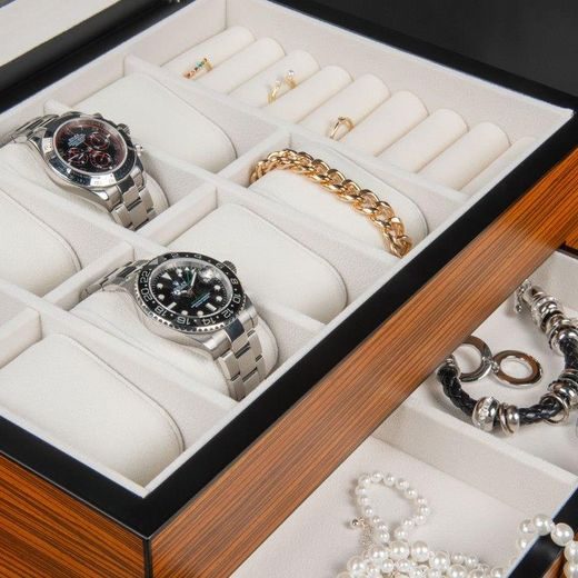 BOX NA HODINKY A ŠPERKY HEISSE & SÖHNE PRINCETON 70019-192.141 - BOXY NA HODINKY - OSTATNÍ