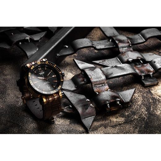 VOSTOK EUROPE ENERGIA ROCKET STAINLESS STEEL LINE NH35/575E282 - ENERGIA ROCKET - ZNAČKY