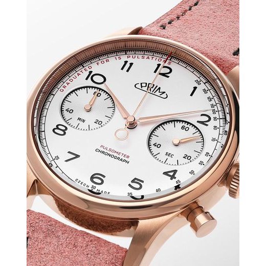 PRIM JANSKÝ PULSOMETER CHRONOGRAPH 39 W03P.13283.D - QUARTZ - ZNAČKY