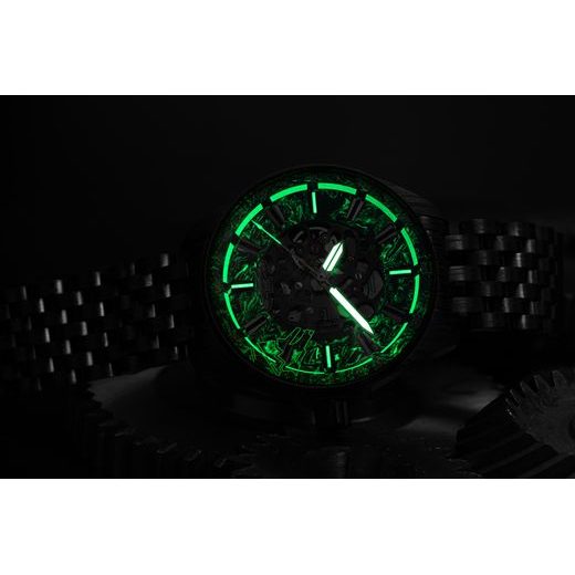 VOSTOK EUROPE GELEŽINIS VILKAS IRON WOLF LIMITOVANÁ EDICE NH72-326D777 - LIMITOVANÉ EDICE - ZNAČKY