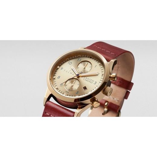 TRIWA GOLD LANSEN CHRONO COGNAC CLASSIC TW-LCST103-CL012913 - ARCHÍV