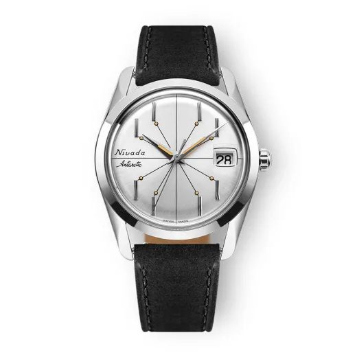 NIVADA GRENCHEN ANTARCTIC SPIDER SILVER 35 MM - ANTARCTIC - BRANDS