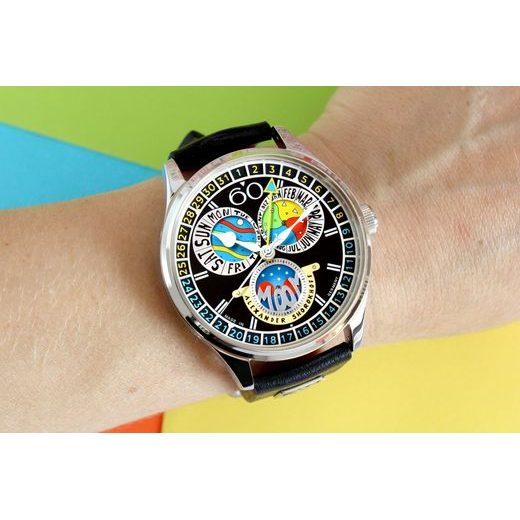 ALEXANDER SHOROKHOFF FULL CALENDAR CADAMOMO BLACK AS.VK-CDMM4 - AVANTGARDE - BRANDS