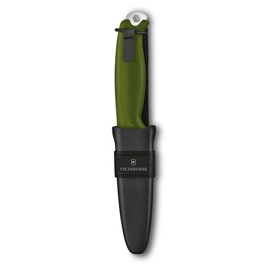 NŮŽ VICTORINOX S PEVNOU ČEPELÍ VENTURE OLIVE 3.0902.4 - DÝKY A NOŽE - OSTATNÍ