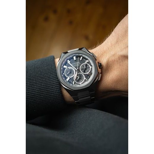 CITIZEN ATTESA SPACESHIP SATELLITE WAVE GPS CC4104-53E - SUPER TITANIUM - ZNAČKY