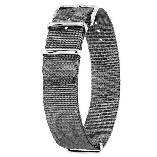 ŘEMÍNEK HIRSCH NATO RUSH RECYCLE - ŠEDÝ - STRAPS - ACCESSORIES