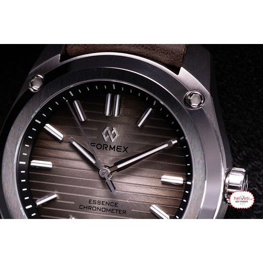 FORMEX ESSENCE THIRTYNINE AUTOMATIC CHRONOMETER DEGRADE BROWN NAPA LEATHER STRAP 0333.1.6624.722 - ESSENCE - ZNAČKY