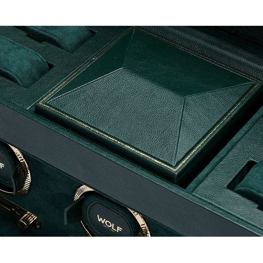 WATCH WINDER WOLF BRITISH RACING GREEN 792341 - WATCH WINDERS - ACCESSORIES