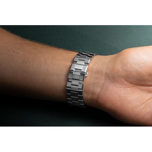 FORMEX ESSENCE FORTYONE AUTOMATIC CHRONOMETER MALACHITE STEEL BRACELET 0334.1.6690.100 - ESSENCE - ZNAČKY