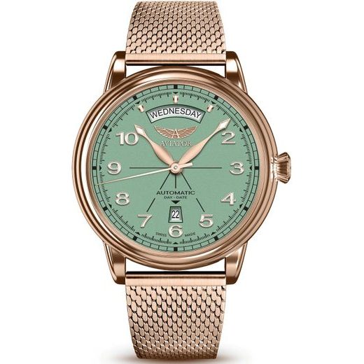 AVIATOR DOUGLAS DAY-DATE 45 AUTOMATIC V.3.44.2.404.5 - DOUGLAS DAY-DATE - BRANDS