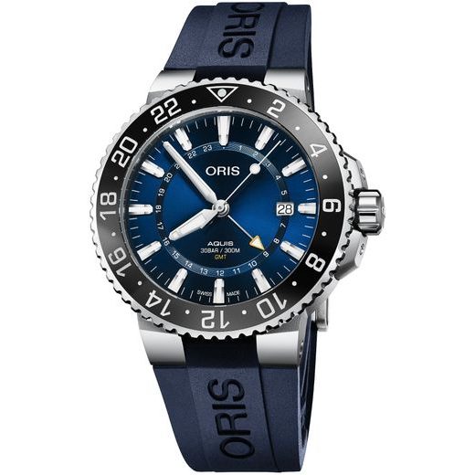 ORIS AQUIS GMT DATE 43,5 MM 01 798 7754 4135-07 4 24 65EB - AQUIS - MĂRCI
