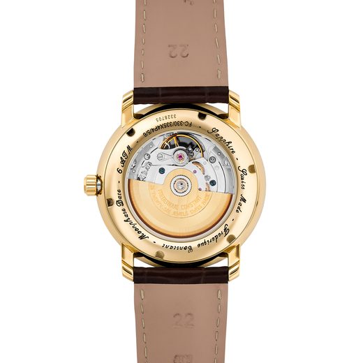 FREDERIQUE CONSTANT CLASSICS HEART BEAT MOONPHASE DATE AUTOMATIC FC-335MC4P5 - CLASSICS GENTS - BRANDS