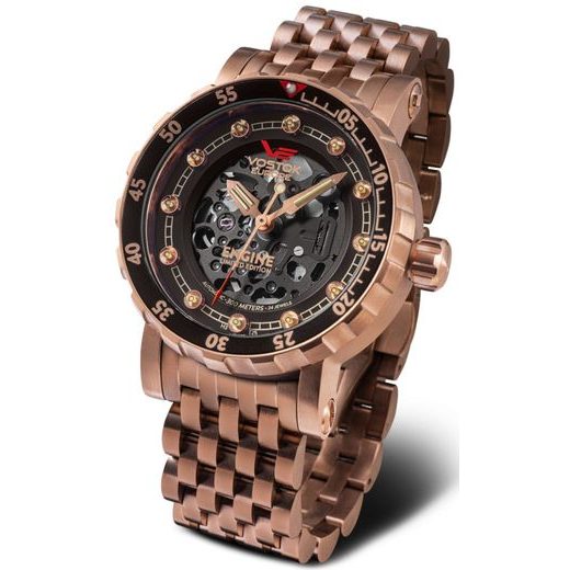 VOSTOK EUROPE ENGINE AUTOMATIC SKELETON NH72-571B648B - ENGINE - BRANDS