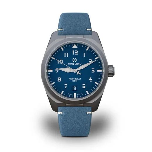 FORMEX AIRFIELD AUTOMATIC HORIZON BLUE - FIELD AUTOMATIC - BRANDS