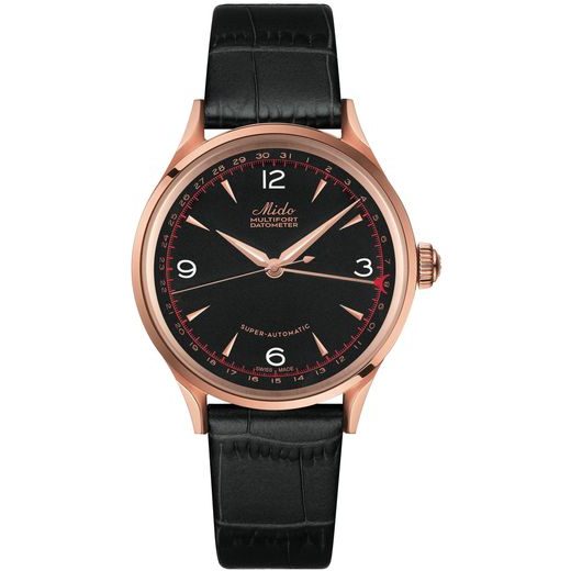 MIDO MULTIFORT DATOMETR AUTOMATIC GOLD LIMITED EDITION 100PCS M902.407.76.057.00 - MIDO - BRANDS