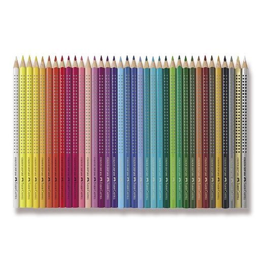 SADA PASTELKY FABER-CASTELL GRIP 2001 V PLECHOVÉ KRABIČCE - 36 BAREV 0086/1124350 - ACCESSORIES