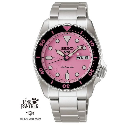 SEIKO 5 SPORTS SRPM07K1 PINK PANTHER LIMITED EDITION - SEIKO 5 SPORTS 2019 - ZNAČKY