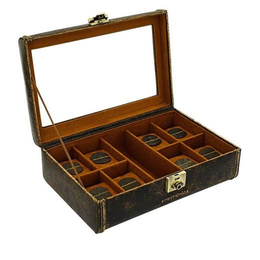 WATCH BOX FRIEDRICH LEDERWAREN CUBANO 27022-6 - WATCH BOXES - ACCESSORIES