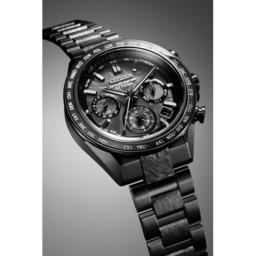 CITIZEN ATTESA SATELLITE WAVE GPS HAKUTO-R COLLABORATION LIMITED EDITION CC4067-66E - SUPER TITANIUM - ZNAČKY