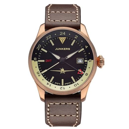 JUNKERS FLIEGER BRONZE GMT 966.01.02 - FLIEGER - BRANDS