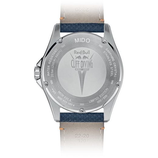 MIDO OCEAN STAR 200 RED BULL CLIFF DIVING LIMITED EDITION M026.430.17.041.00 - MIDO - BRANDS