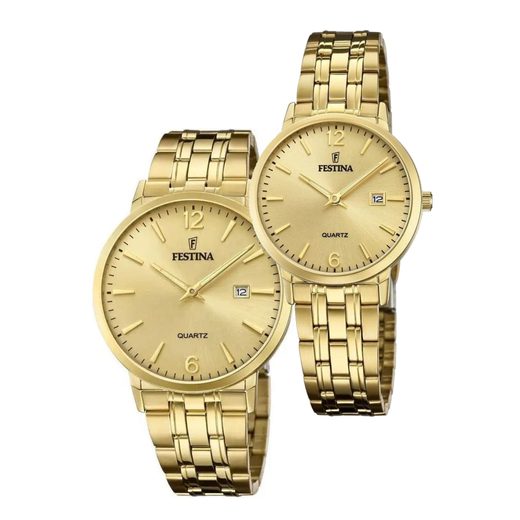 SET FESTINA CLASSIC BRACELET 20513/3 A 20514/3 - WATCHES FOR COUPLES - WATCHES