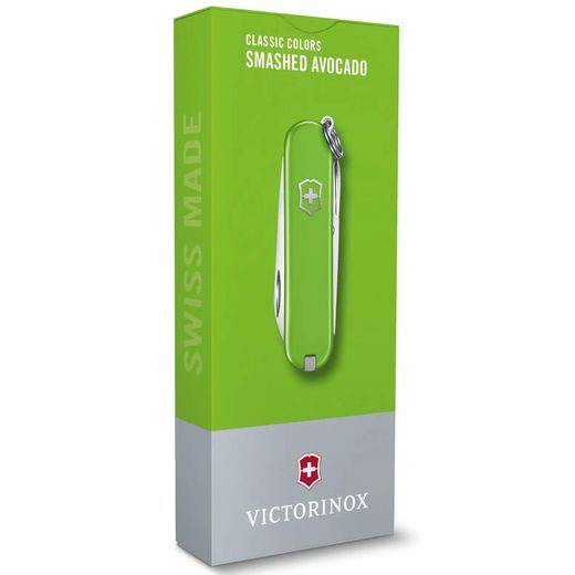 KNIFE VICTORINOX CLASSIC SD COLORS SMASHED AVOCADO - POCKET KNIVES - ACCESSORIES