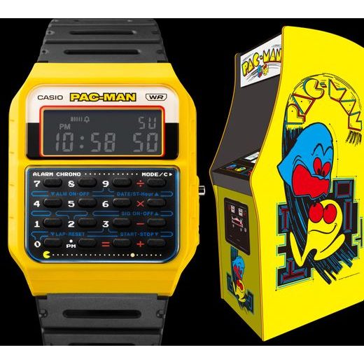 CASIO COLLECTION VINTAGE CA-53WPC-1BER PAC-MAN COLLABORATION - CLASSIC COLLECTION - BRANDS