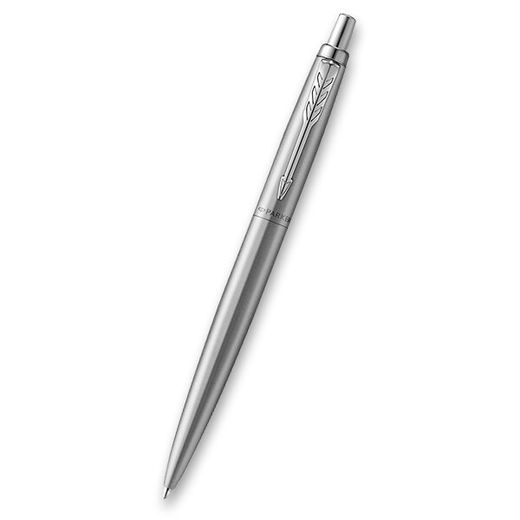 DÁRKOVÁ SADA KULIČKOVÉ PERO PARKER JOTTER XL MONOCHROME STAINLESS STEEL CT A POUZDRO NA KARTY 1502/1550380 - SADY PER - OSTATNÍ