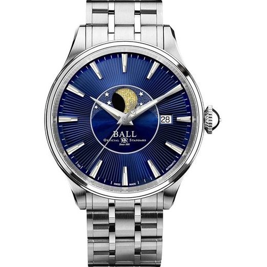 BALL TRAINMASTER MOON PHASE NM3082D-SJ-BE - TRAINMASTER - BRANDS