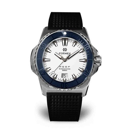 FORMEX REEF 39,5 AUTOMATIC CHRONOMETER WHITE DIAL - REEF - BRANDS