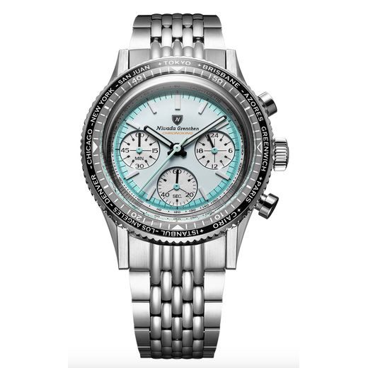 NIVADA GRENCHEN CHRONOKING RACING GREY - INTER. BEZEL - CHRONOMASTER - BRANDS