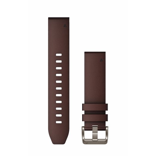 ŘEMÍNKY GARMIN QUICKFIT® 22 OXFORD BROWN KŮŽE 010-13123-10 - STRAPS - ACCESSORIES