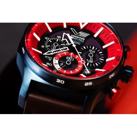 VOSTOK EUROPE EXPEDITION NORTH POLE SOLAR POWER CHRONOGRAPH VR42-595D734 - EXPEDITION NORTH POLE - ZNAČKY