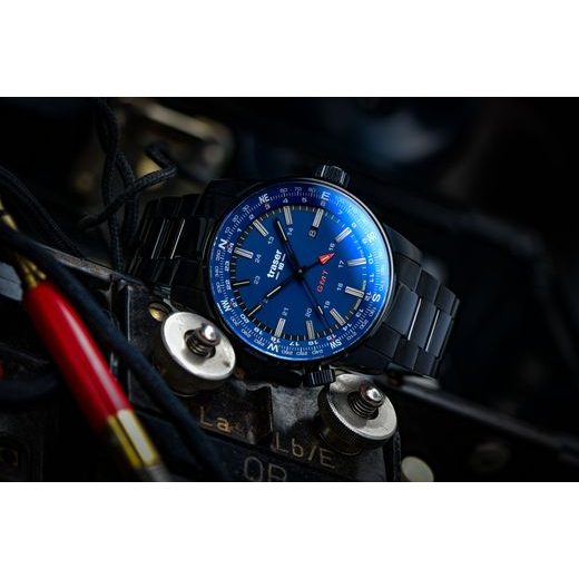 TRASER P68 PATHFINDER GMT BLUE, STEEL - TACTICAL - BRANDS