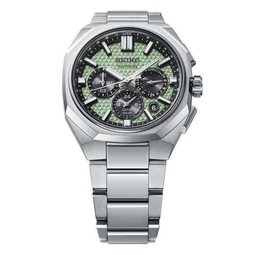 SEIKO ASTRON DUAL-TIME CHRONOGRAPH HAB005J1 CRYSTAL GREEN LIMITED EDITION - ASTRON - ZNAČKY