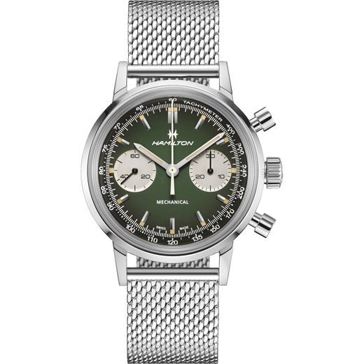 HAMILTON AMERICAN CLASSIC INTRA-MATIC CHRONOGRAPH H MECHANICAL H38429861 - AMERICAN CLASSIC - BRANDS