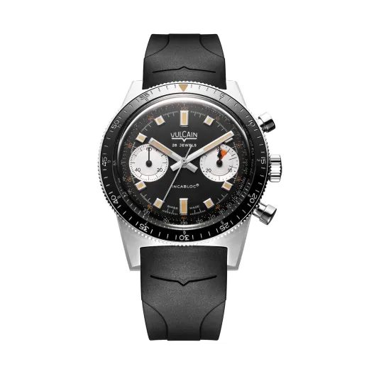 VULCAIN SKINDIVER CHRONOGRAPH BLACK - SKINDIVER CHRONO - BRANDS