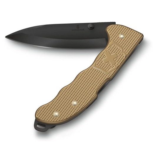 NŮŽ VICTORINOX EVOKE BS ALOX, BEIGE 0.9415.DS249 - POCKET KNIVES - ACCESSORIES