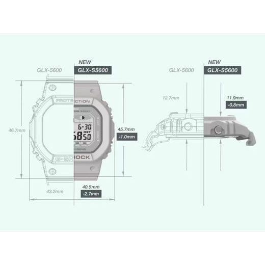 CASIO G-SHOCK G-LIDE GLX-S5600-1ER - G-SHOCK - ZNAČKY