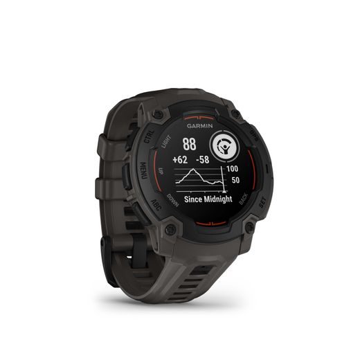 GARMIN INSTINCT® E – 45 MM BLACK WITH CHARCOAL STRAP 010-02933-00 - INSTINCT 3 - BRANDS