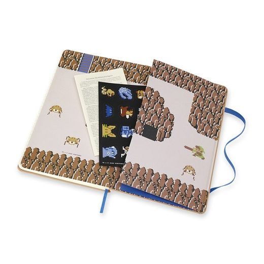 ZÁPISNÍK MOLESKINE THE LEGEND OF ZELDA - TVRDÉ DESKY - L, LINKOVANÝ 1331/1917313 - DIÁŘE A ZÁPISNÍKY - OSTATNÍ