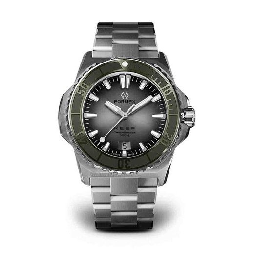 FORMEX REEF 39,5 AUTOMATIC CHRONOMETER SILVER DIAL - REEF - ZNAČKY