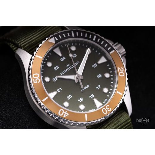 HAMILTON KHAKI NAVY SCUBA QUARTZ H82241961 - KHAKI NAVY - BRANDS