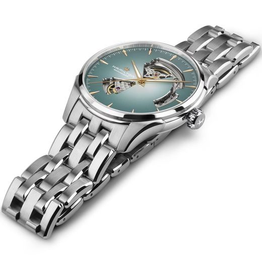 HAMILTON JAZZMASTER OPEN HEART AUTO 40MM H32675141 - JAZZMASTER - ZNAČKY