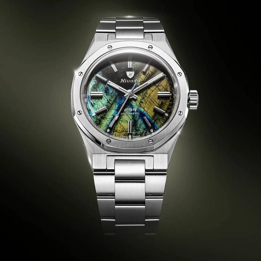 NIVADA GRENCHEN F77 MK2 LABRADORITE – 100 YEARS – 38 MM - F77 - MĂRCI