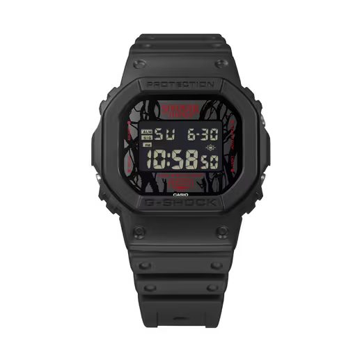 CASIO G-SHOCK DW-5600STT-1ER STRANGER THINGS COLLABORATION - G-SHOCK - ZNAČKY