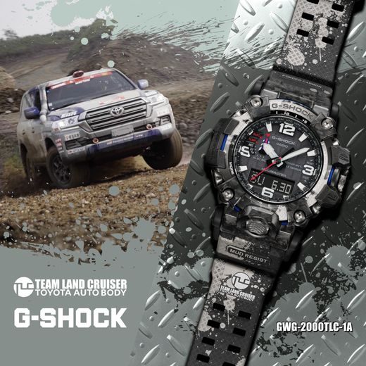 CASIO G-SHOCK MUDMASTER GWG-2000TLC-1AER TOYOTA AUTO BODY TEAM LAND CRUISER - MUDMASTER - ZNAČKY