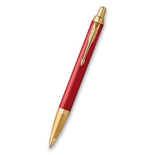 DÁRKOVÁ SADA KULIČKOVÉ PERO PARKER IM PREMIUM RED GT A ZÁPISNÍK 1502/3293644 - BALLPOINT PENS - ACCESSORIES